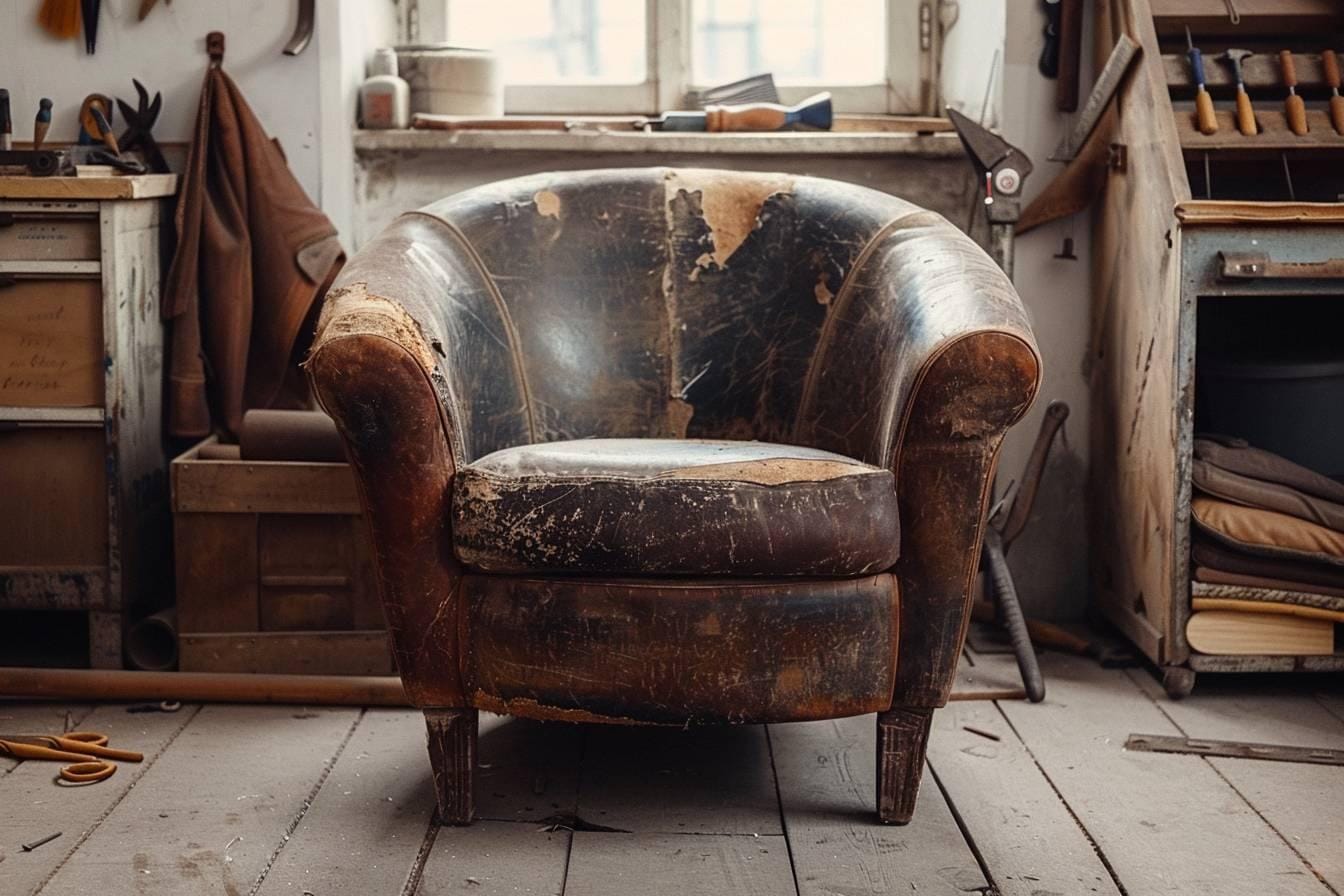 Comment restaurer un fauteuil club vintage : le guide étape par étape