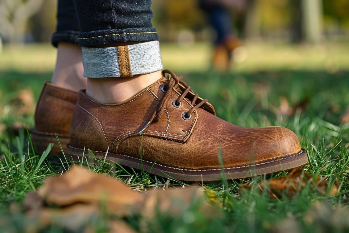 Chaussures à lacets marron : comment les porter dans un style casual